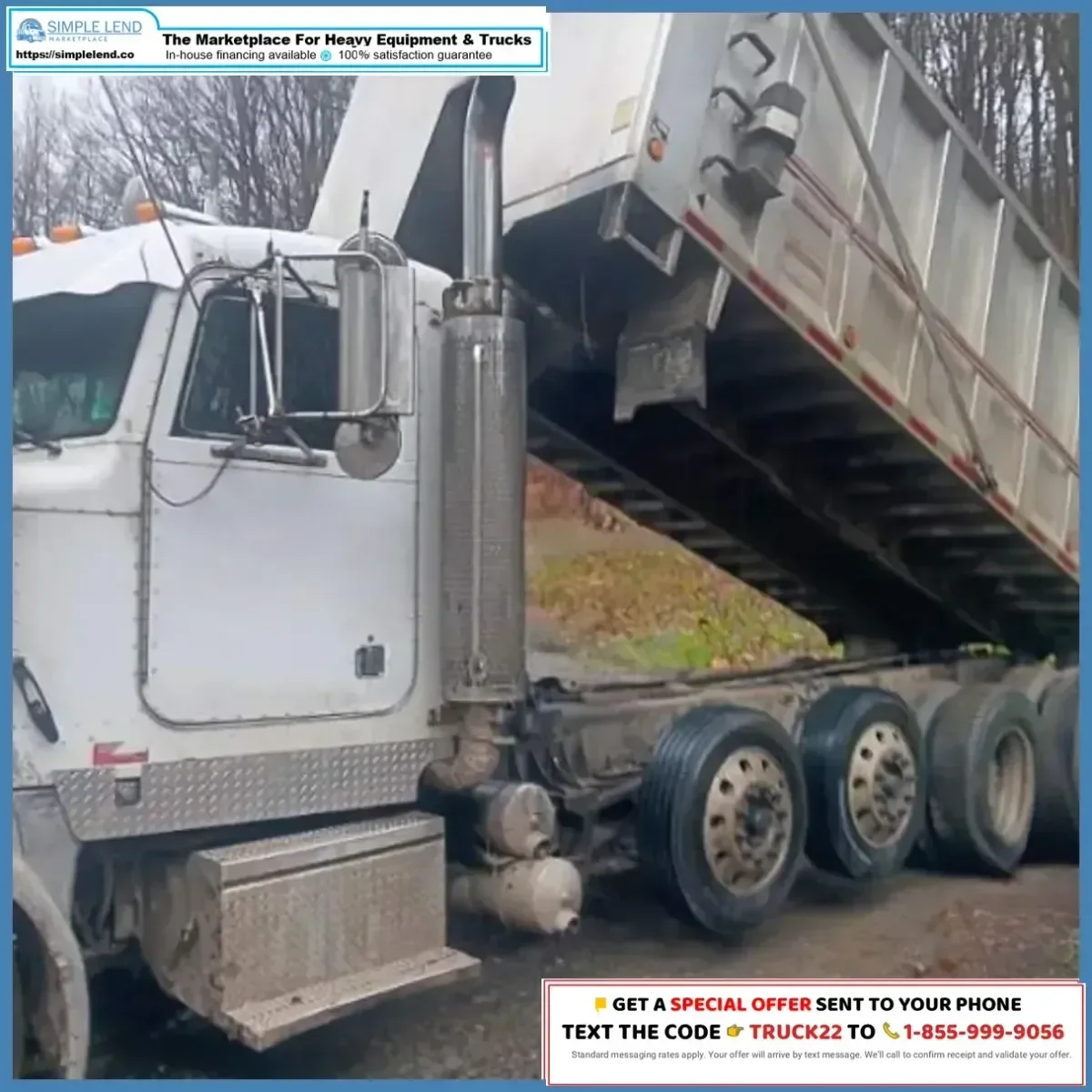 Camión de volteo Peterbilt 357 2004 en venta